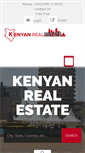 Mobile Screenshot of kenyan-real-estate.com